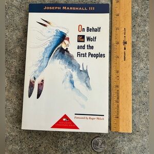 📕 On Behalf of the Wolf and the First Peoples [Marshall] Western Decor Book